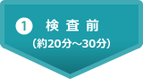 (1)検査前（約20～30分）
